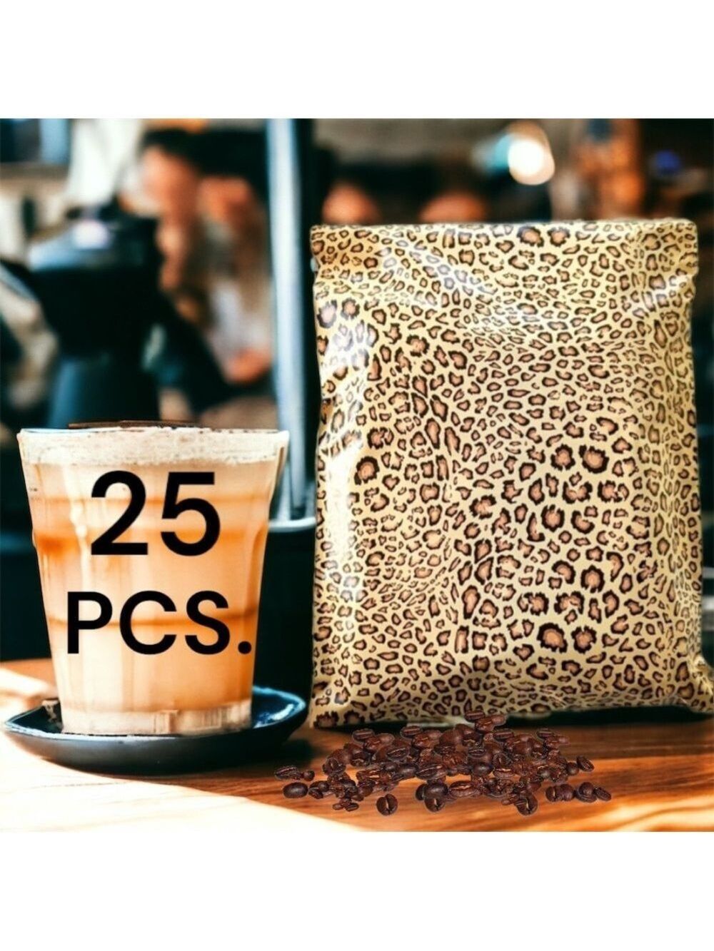 25 10X13 Poly Mailers Leopard PRICE IS FIRM - Picture 6 of 15